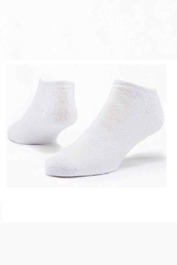 Maggie's Unisex Socks White / 9-11 (Medium) Organic Cotton Blend Footie Socks