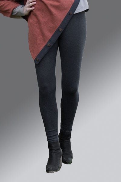 Maggie's Women's Leggings Black / S Women's Organic Cotton Leggings- Ribbed