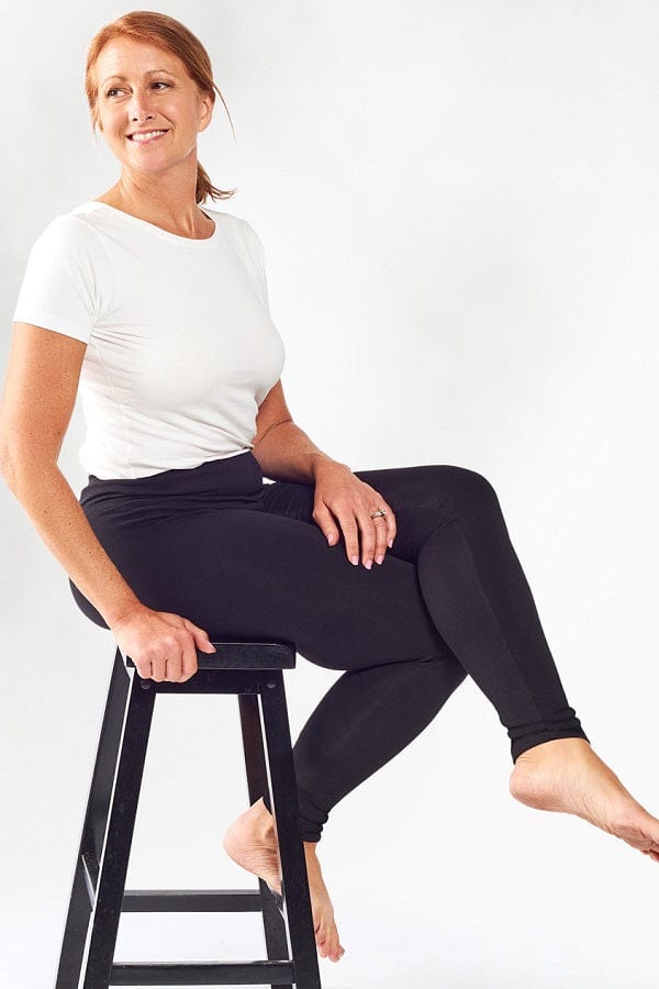 Maggie's Women's Leggings Women's Organic Cotton Leggings- Ribbed