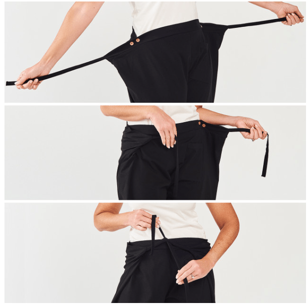 Maggie's women's pants Organic Cotton Wrap Pants