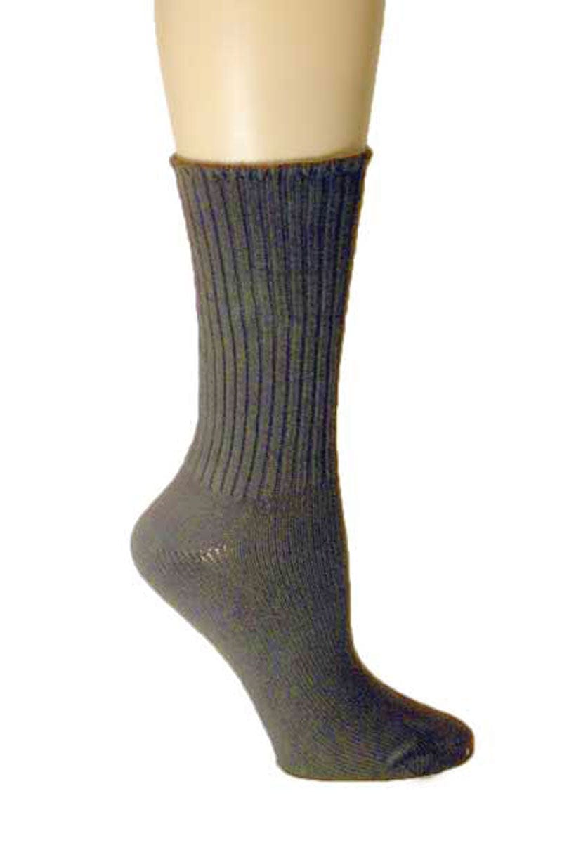 Maggie's Women's Socks Chocolate Brown Women's Organic Cotton Socks 9-11 (Medium)