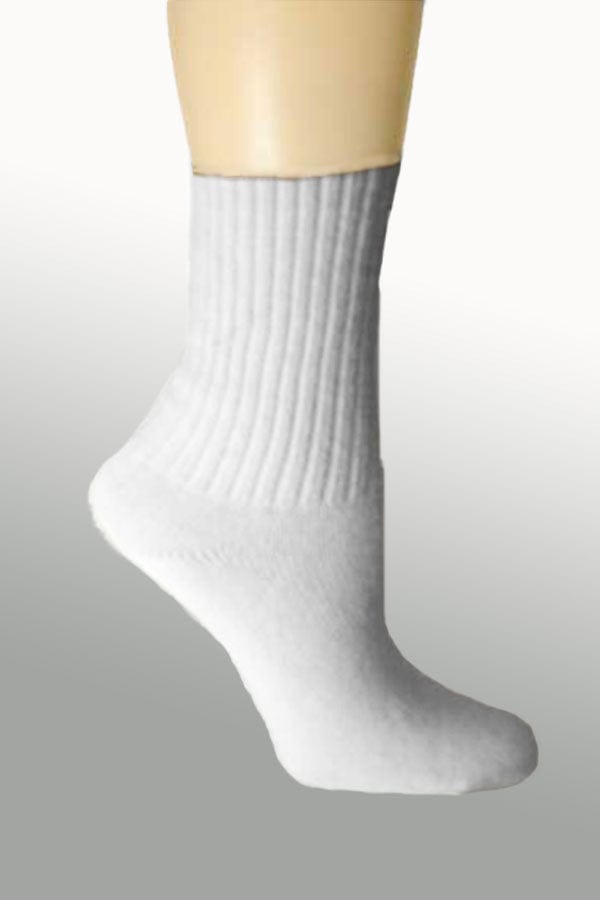 Maggie's Women's Socks White Women's Organic Cotton Socks 9-11 (Medium)