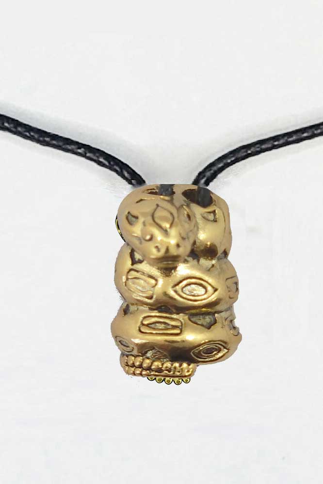 My Totem Tribe Jewelry Snake Spirit Animals Necklace - Water