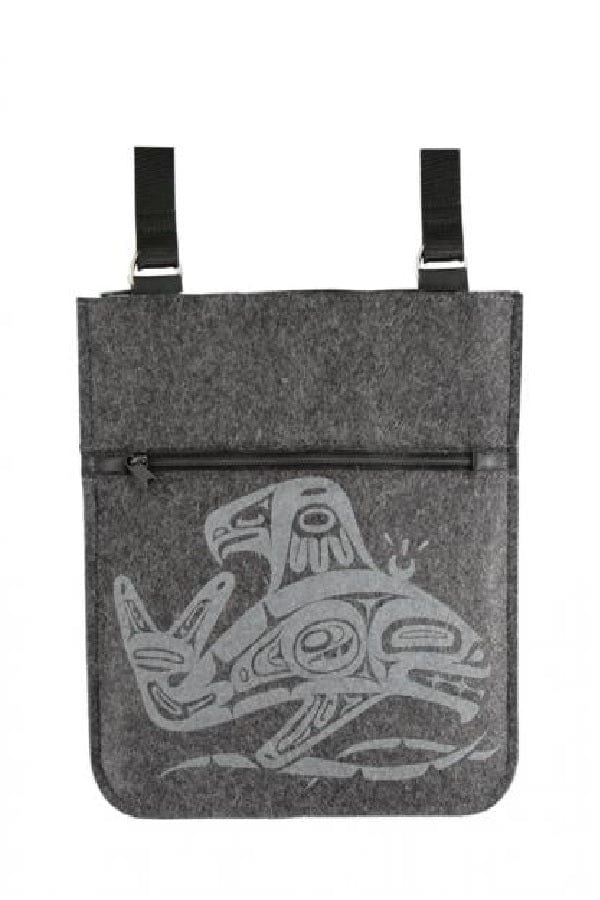 Panabo bag Orca-Grey / one size Wool Felt Messenger Bag - Corrine Hunt