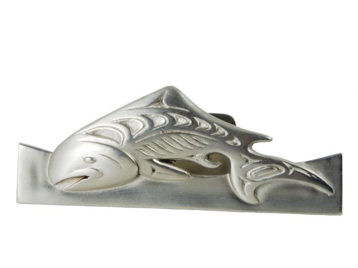 Panabo home accessory Salmon / one size Silver Pewter Business Card Holder