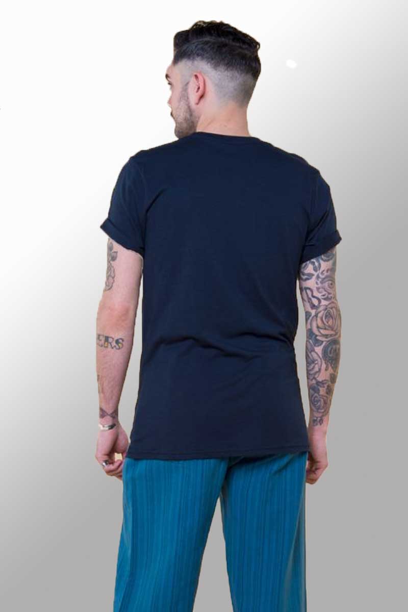 Soul Flower Men's Short Sleeve Top Men's Organic Cotton Tee - Tree Of Life