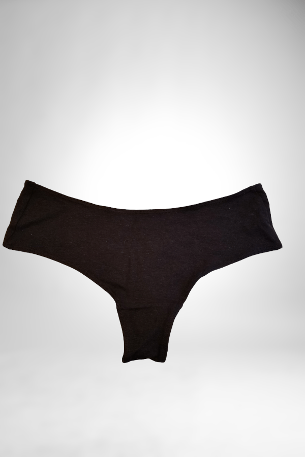 Texture Clothing Women&#39;s Underwear Black / M Hemp Blend Briefs - Ophelia