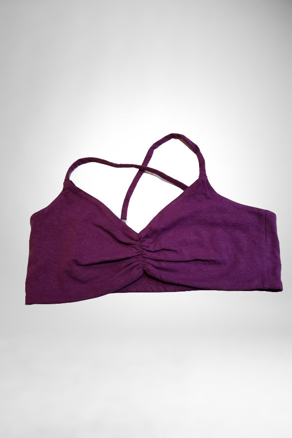 Texture Clothing Women&#39;s Underwear Grape / M Hemp Blend Bralette