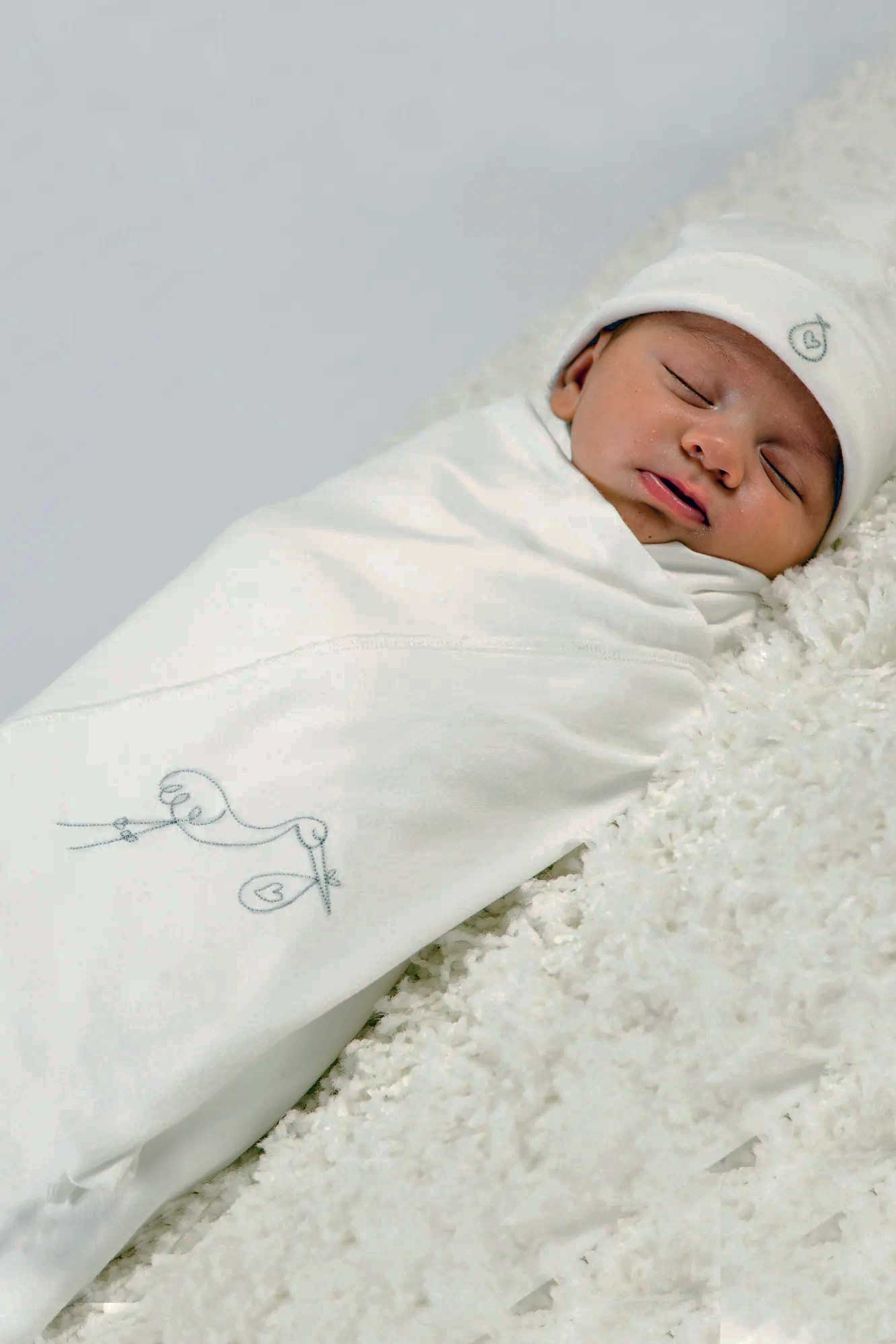 Under The Nile kid's gifts, blankets Organic Cotton Swaddle Blanket
