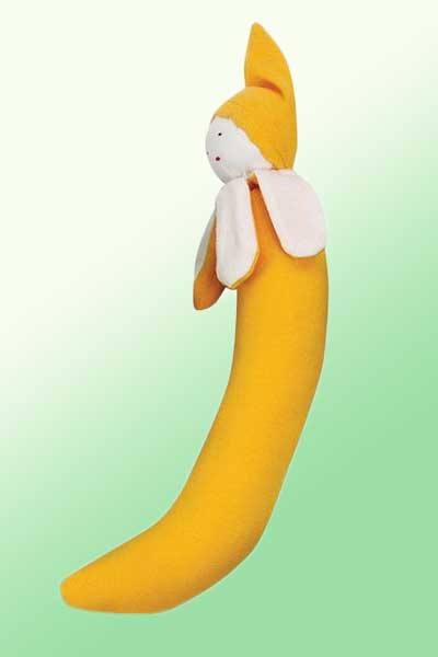 Under The Nile Toy Banana Organic Cotton Toy - Fruits and Veggies