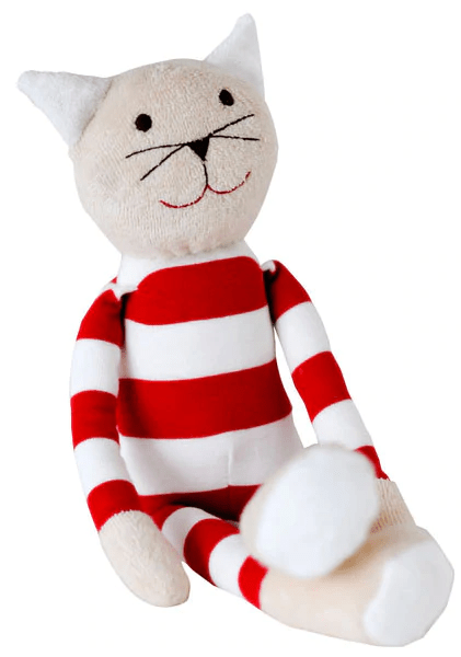 Under The Nile Toy Tilly the Cat / any age Organic Cotton Animal Friends - Tilly the Cat