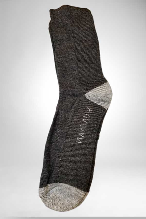 Wuaman Unisex Socks Alpaca Socks Crew - Solid color