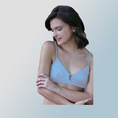 organic cotton bra bamboo bralette