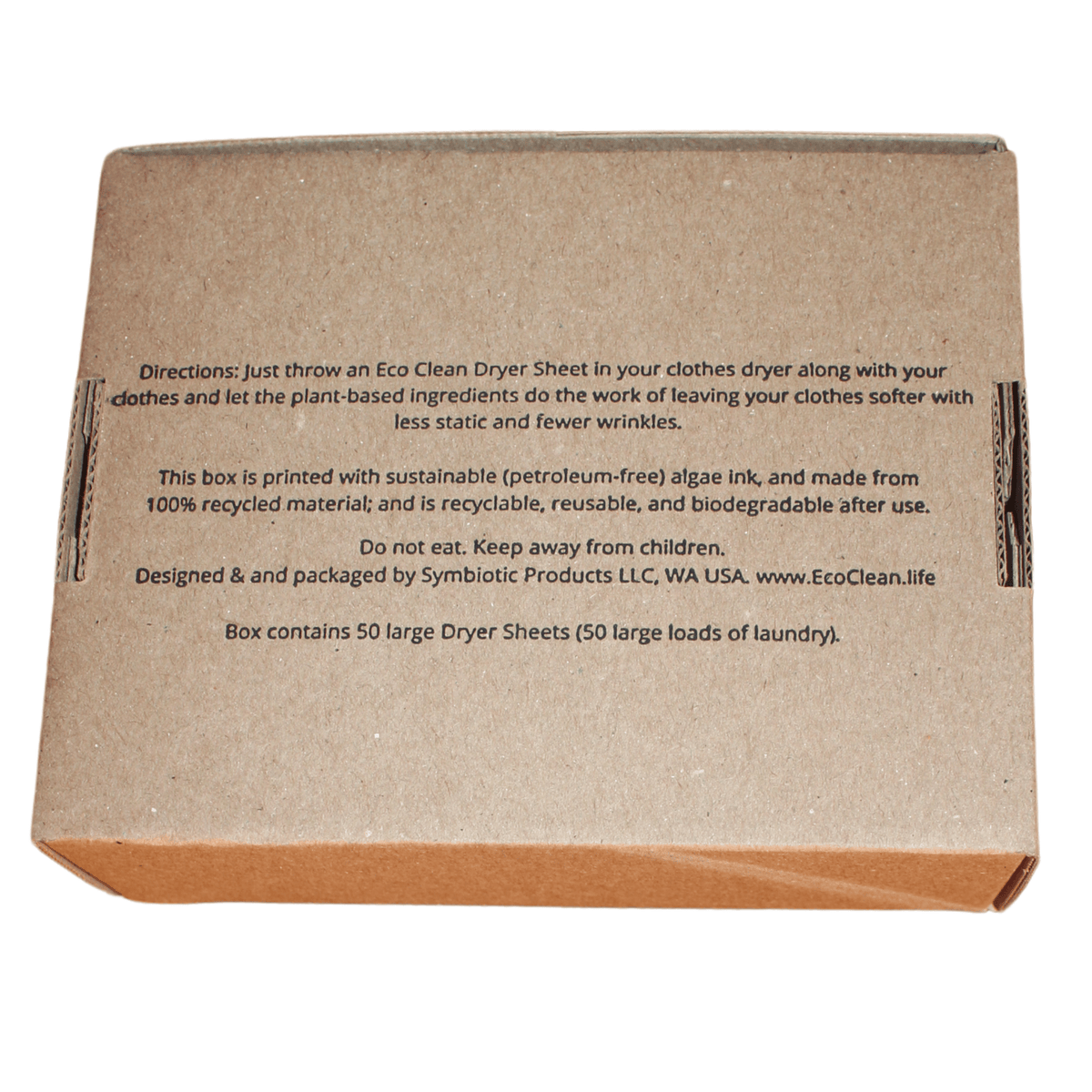 Eco Clean Dryer Sheets - UNSCENTED