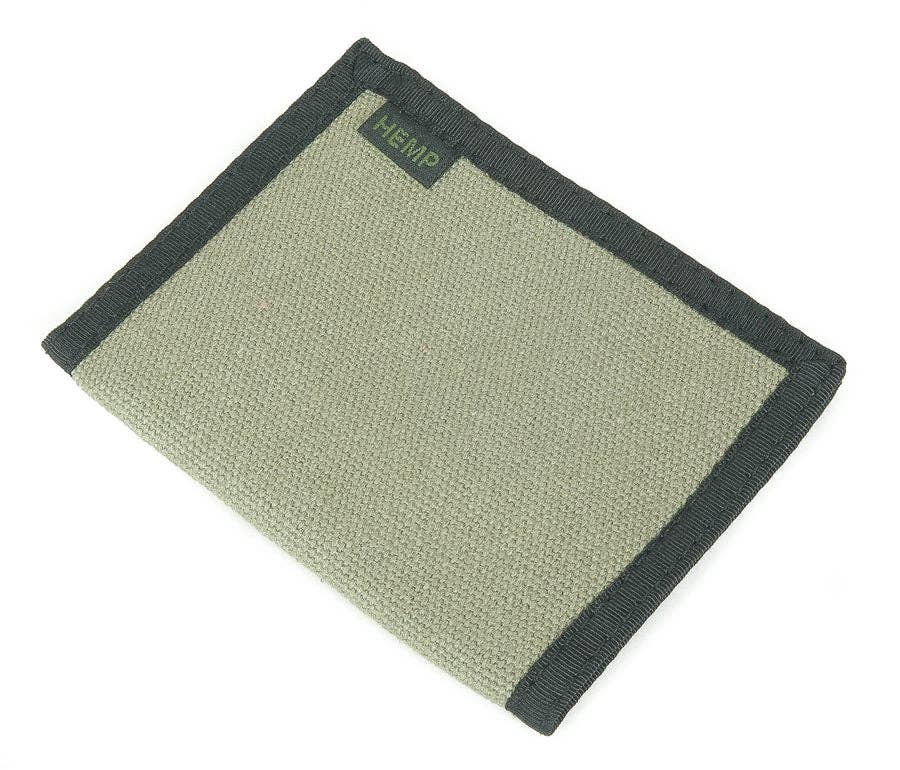 Hemp Bifold Wallet W107 - Natural Clothing Company