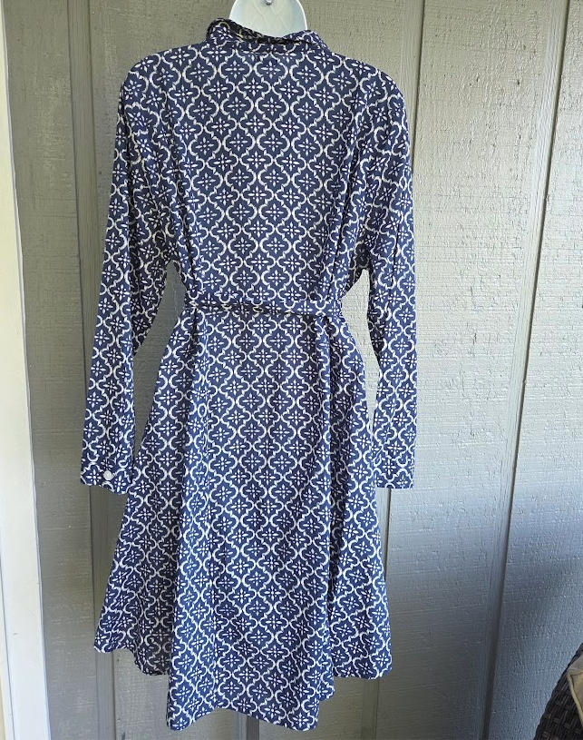 Light Cotton Summer Dress - printed