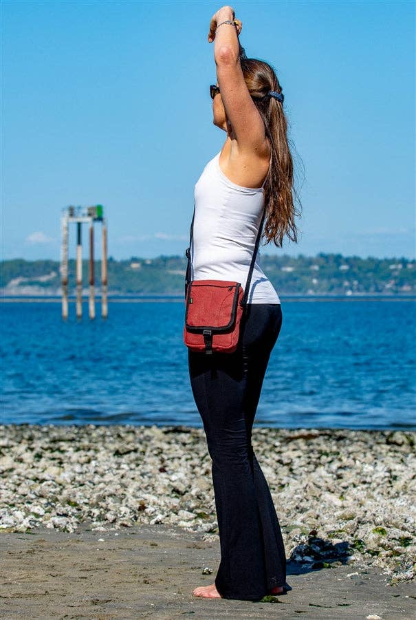 Small Shoulder Hemp Bag