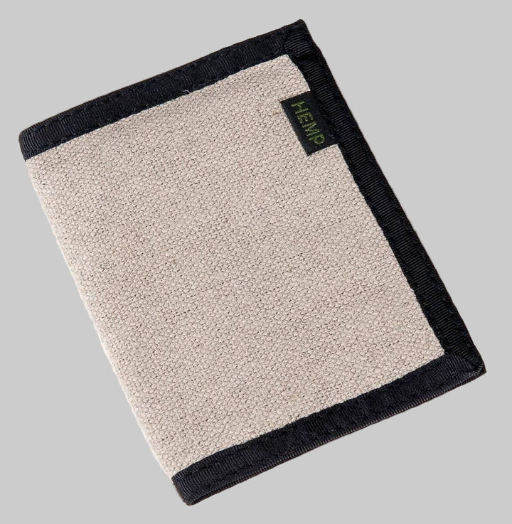 Hemp Bifold Wallet W107 - Natural Clothing Company