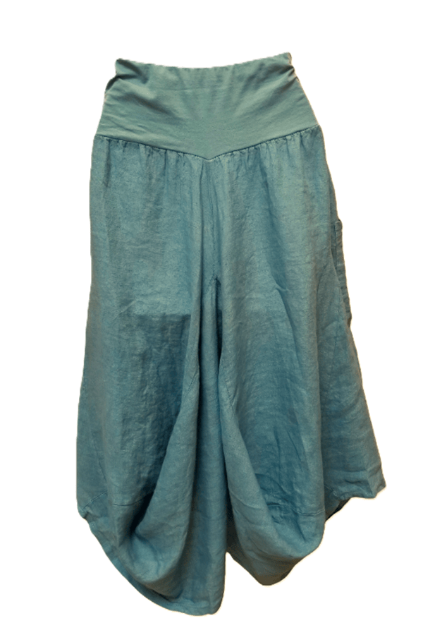 Linen Magic Skirt from Inizio - solid colors