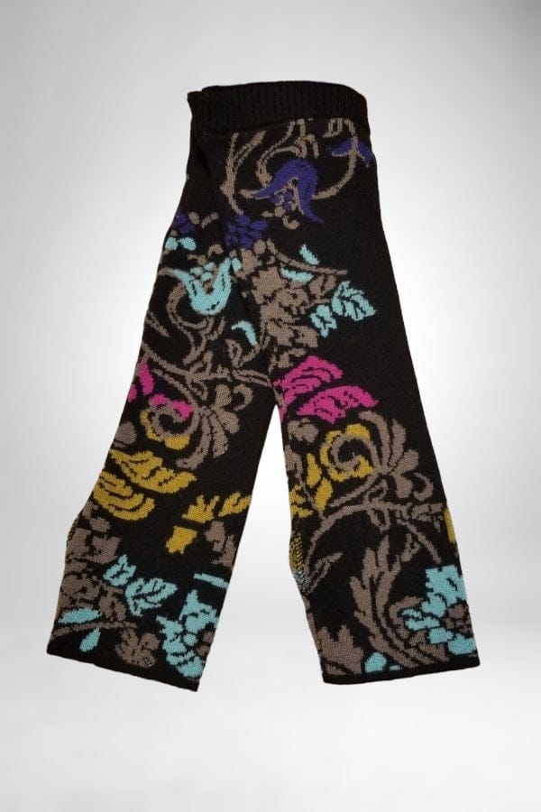 Wool Scarf from Ivko - Floral - Natural Clothing Company
