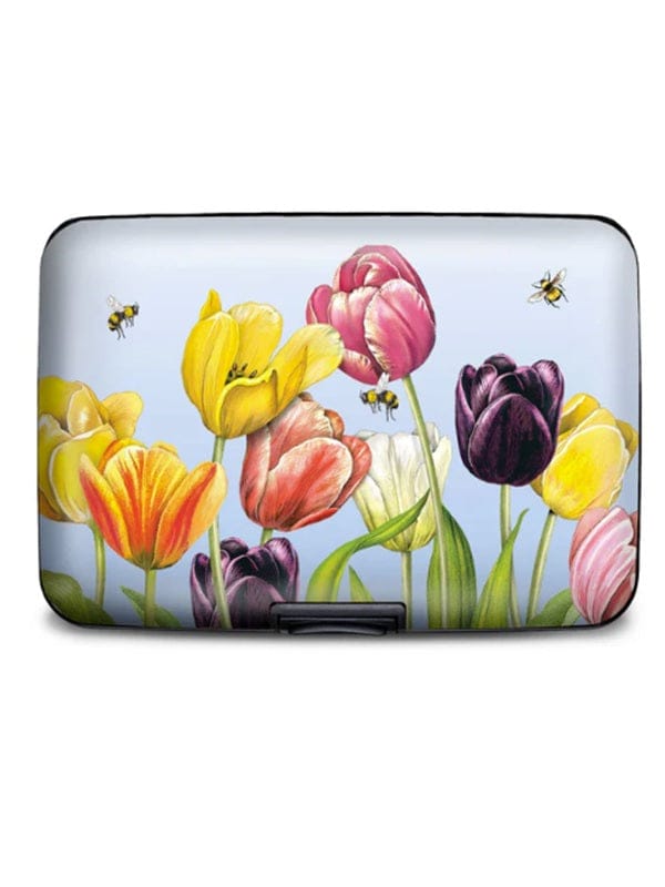 Armored Wallet RFID protection hard shell- for her - Natural Clothing Company