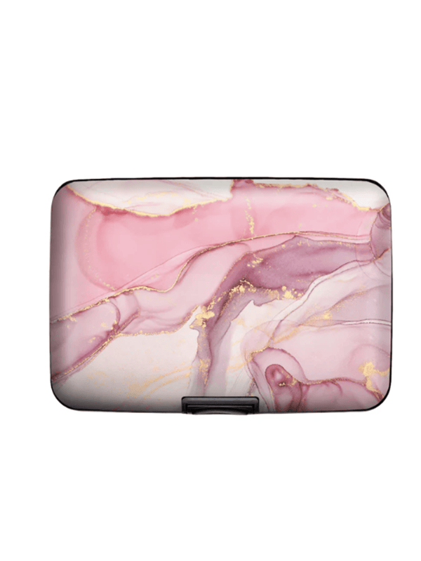 Armored Wallet RFID protection hard shell- for her - Natural Clothing Company
