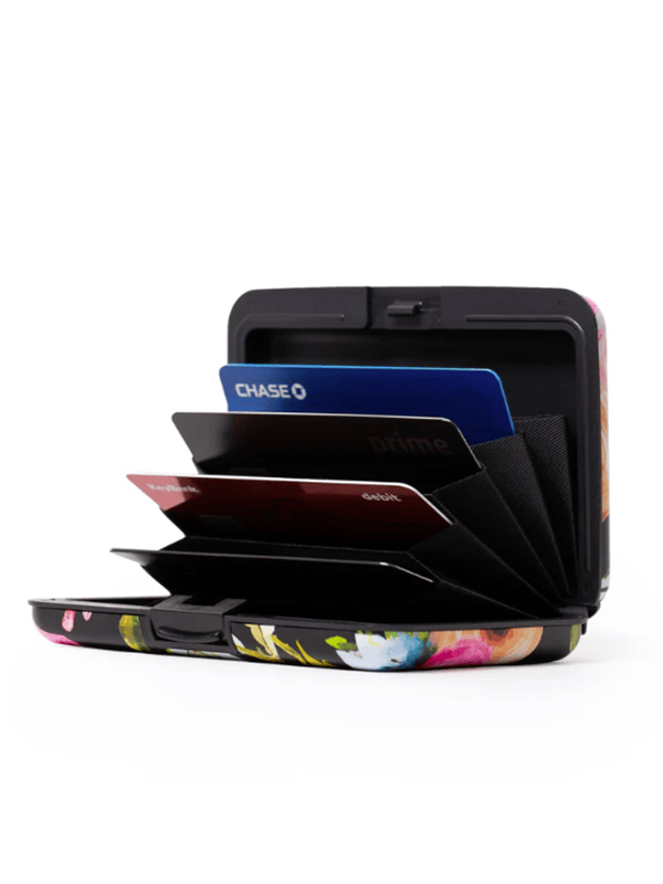 Armored Wallet RFID protection hard shell- for her - Natural Clothing Company