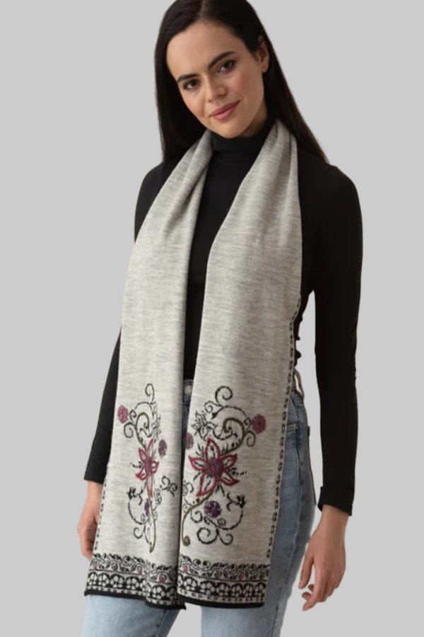 Alpaca Embroidered Accessories - Natural Clothing Company