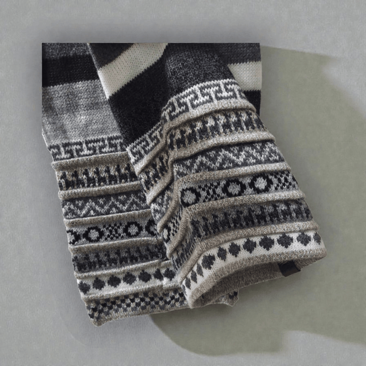 Alpaca Scarf - Geo Knits