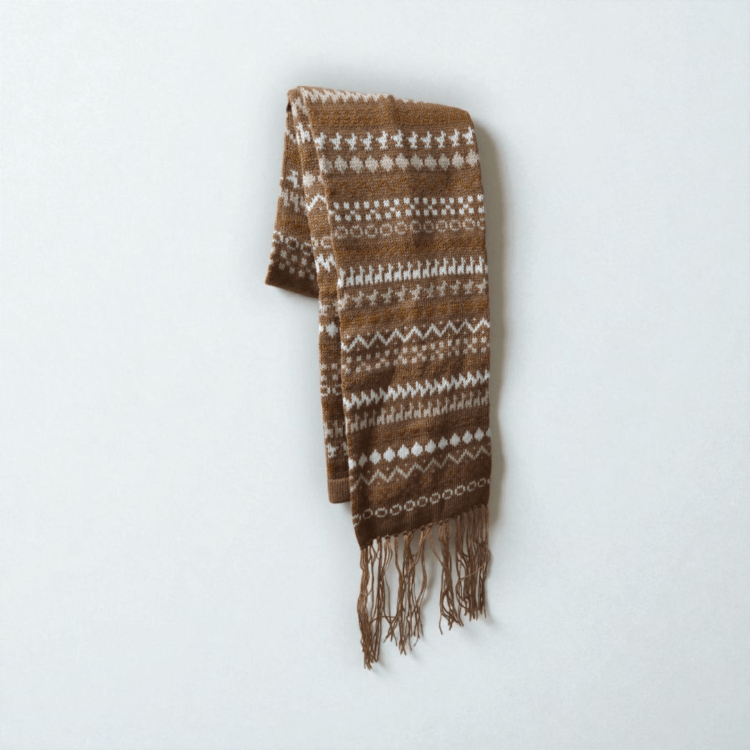 Alpaca Scarf - Geo Knits