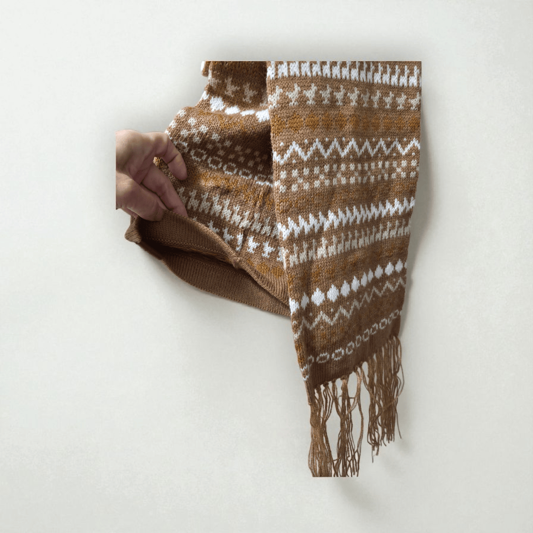 Alpaca Scarf - Geo Knits
