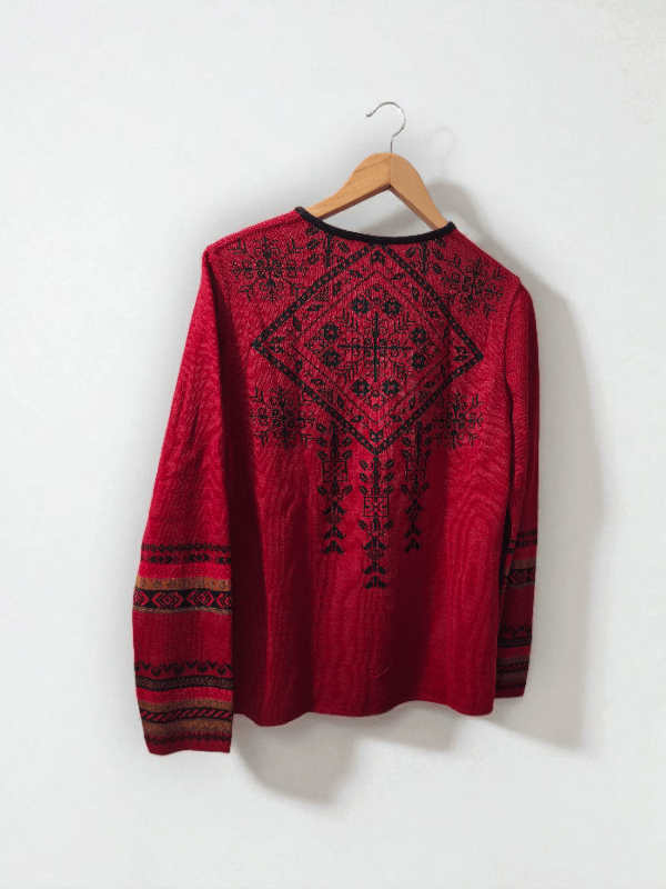 Alpaca Open Cardigan - Reversible - Natural Clothing Company