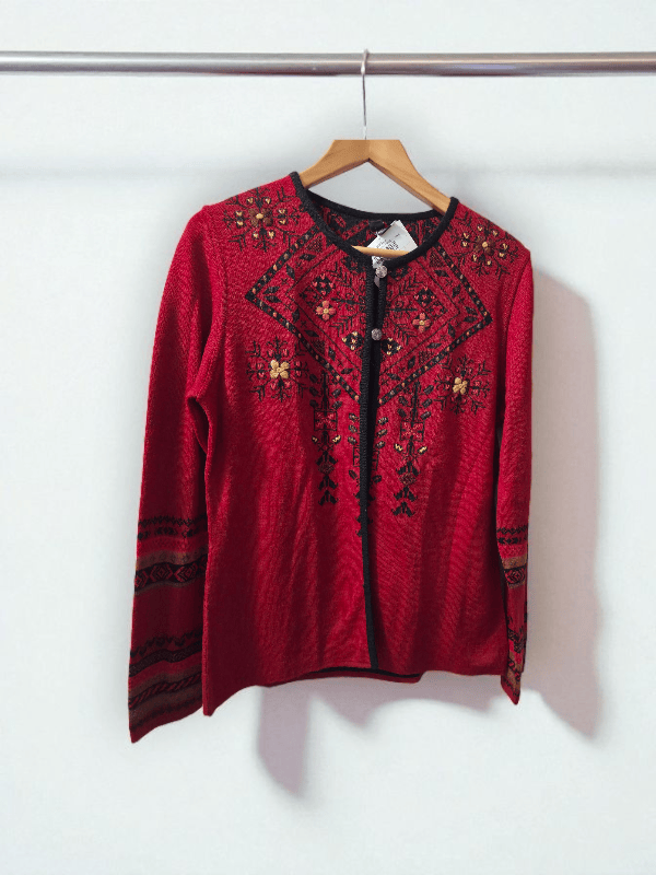 Alpaca Open Cardigan - Reversible