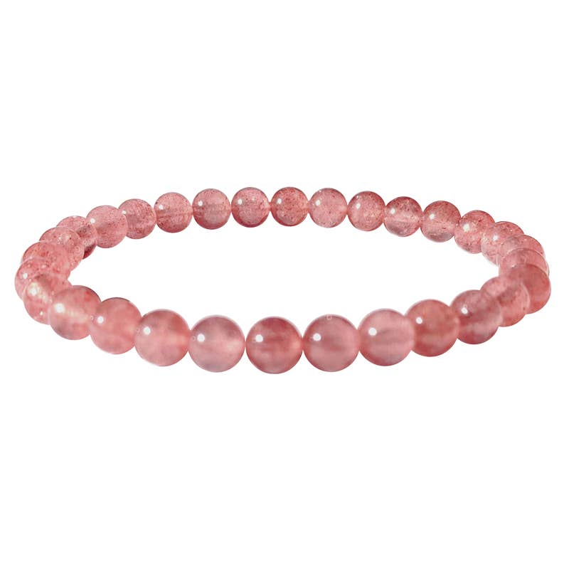 Artisans de Madagascar Bracelet Pierre de Lune Billes 10 mm