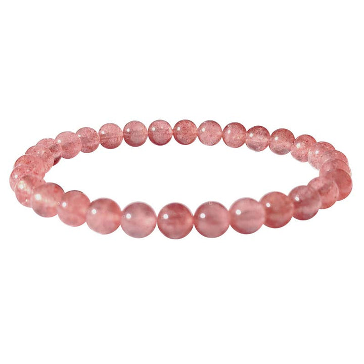 Artisans de Madagascar Bracelet Pierre de Lune Billes 10 mm
