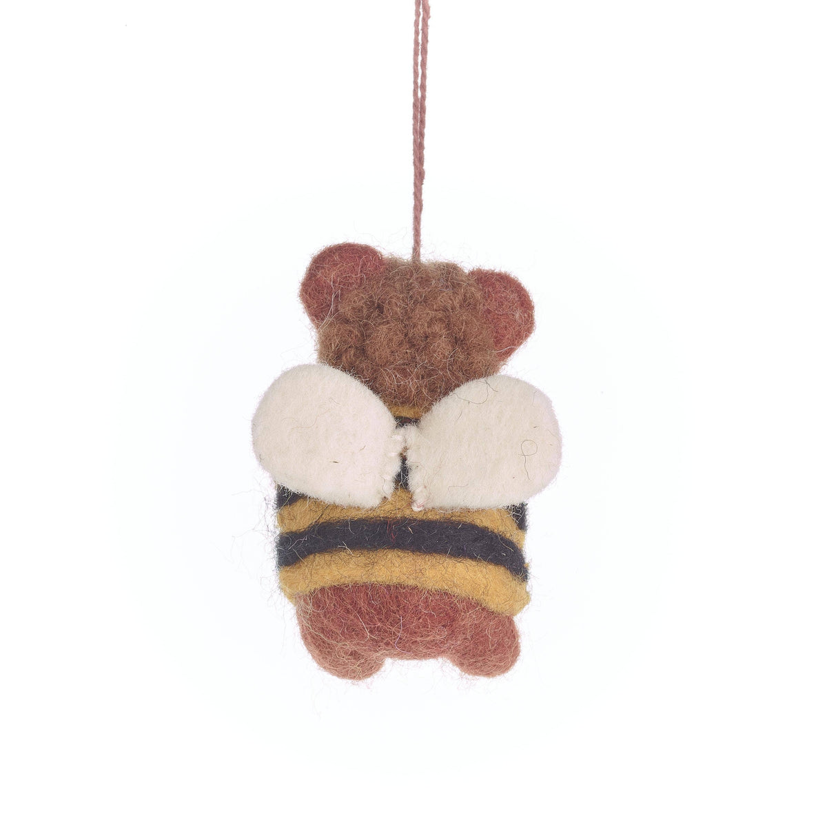 Handmade Felt Decoration - Howie Honey Bee Bear