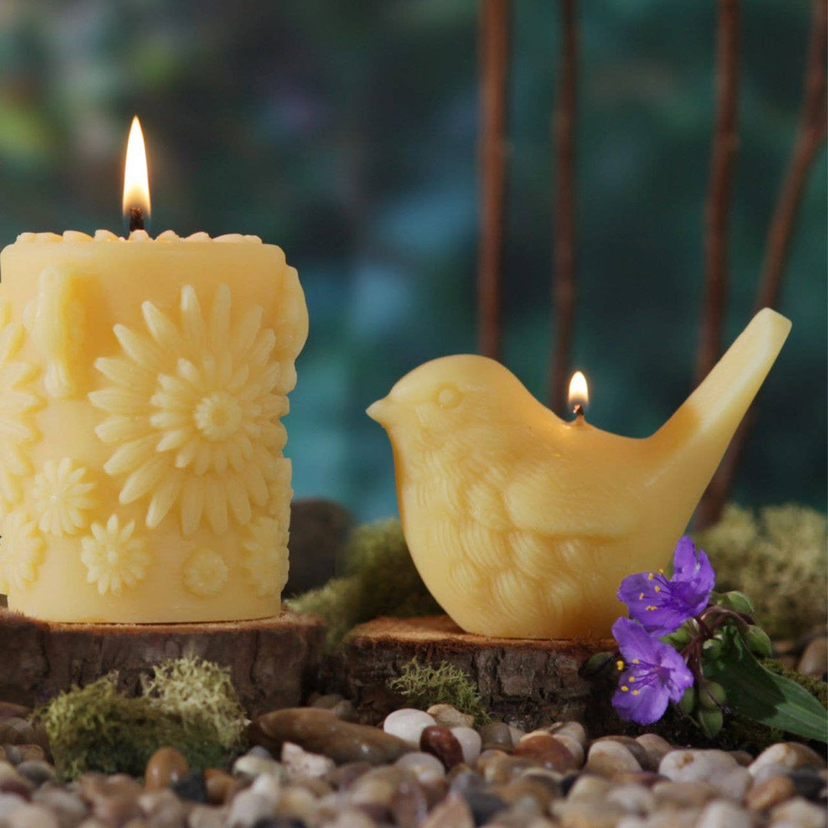 Big Dipper Wax Works Beeswax Song Birds Novelty Candle