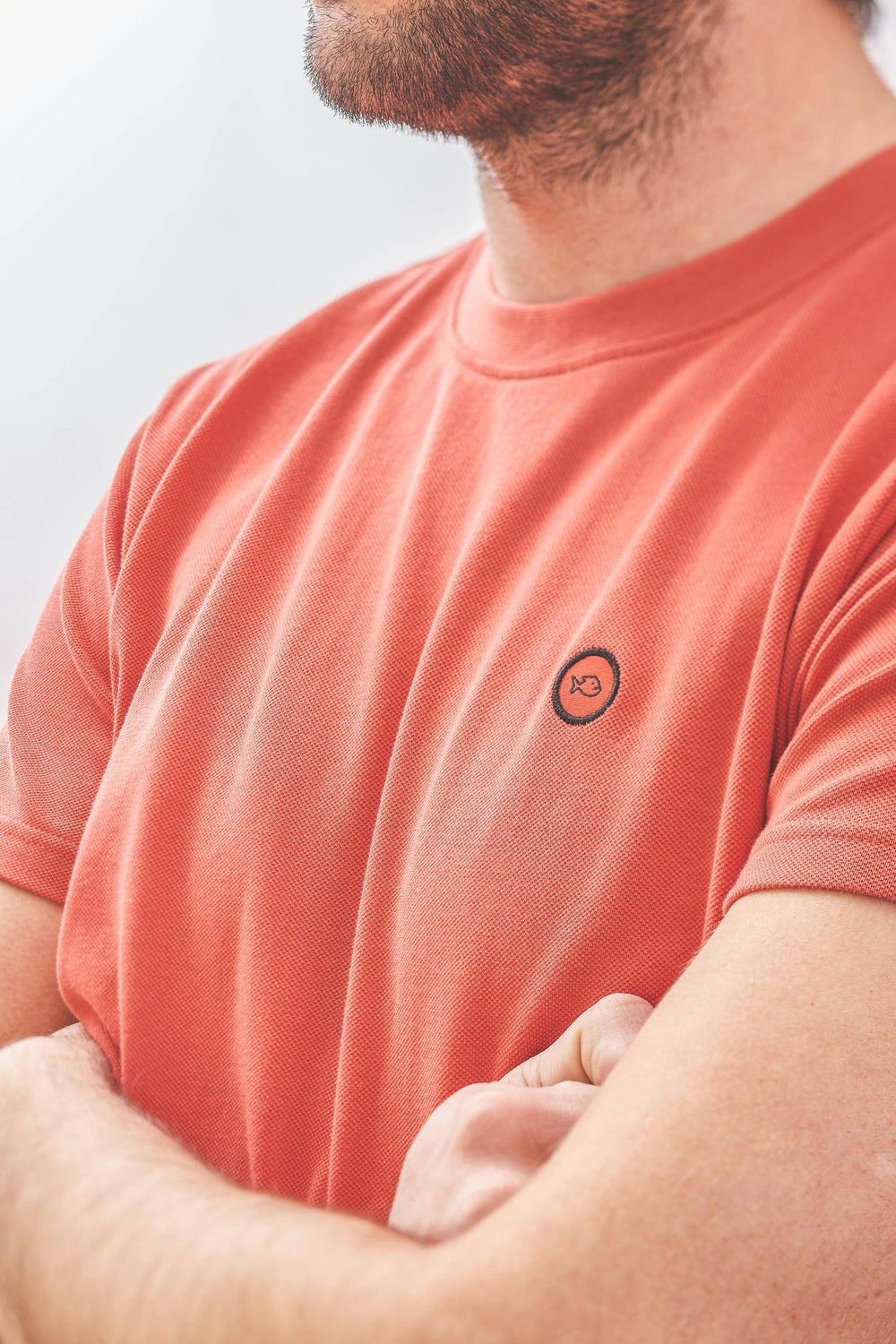 Billybelt Men's Short Sleeve Top Men's Organic Cotton Knitted T-shirt