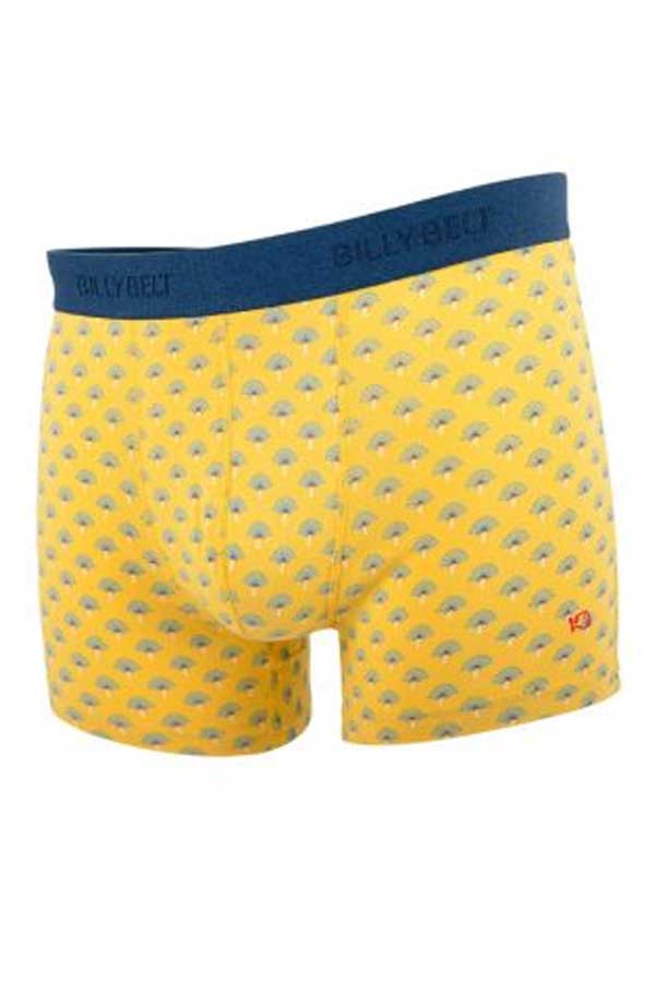 Billybelt Men&#39;s Underwear Yellow / S Men&#39;s Organic Cotton Jersey Boxer Briefs - Clearance S only