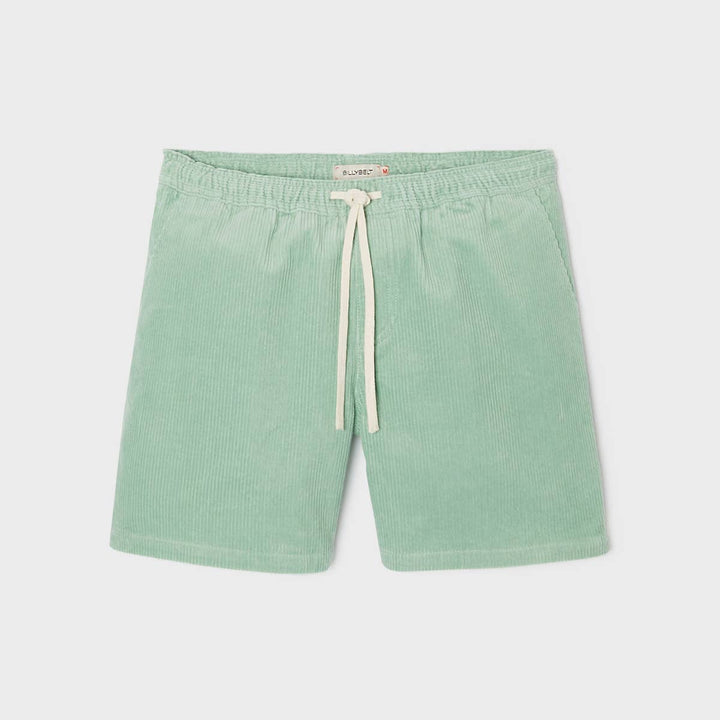 BILLYBELT Mint / M Velvet Shorts
