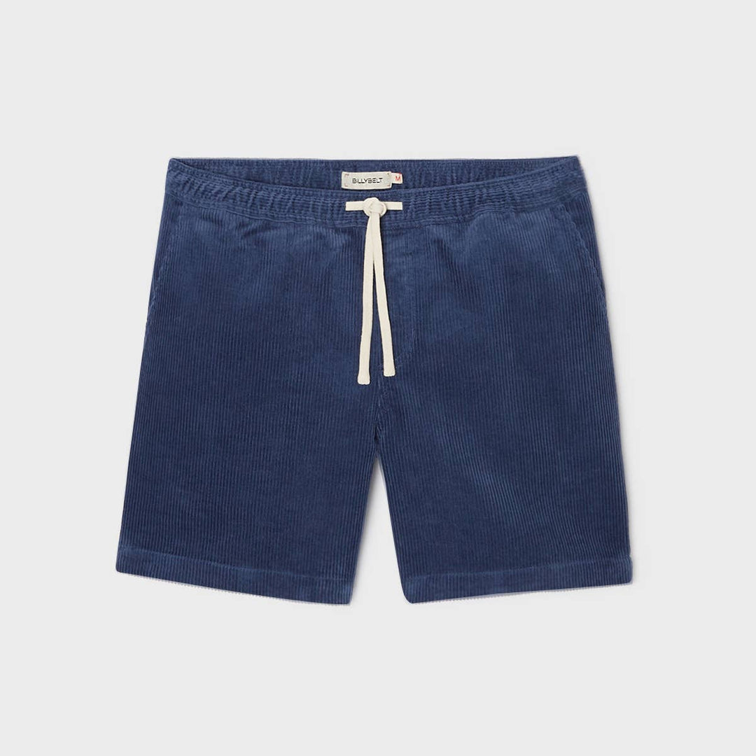 BILLYBELT Navy / S Velvet Shorts