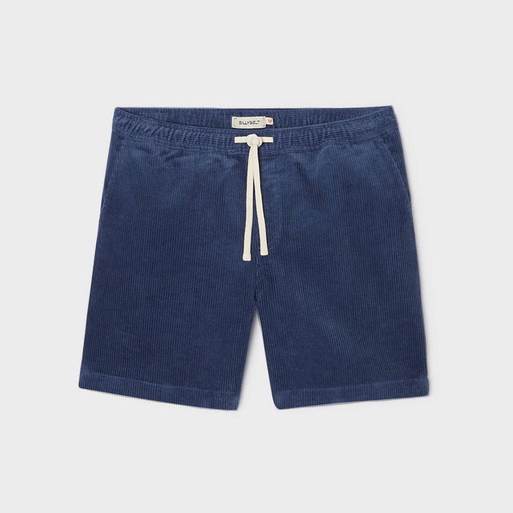 BILLYBELT Navy / S Velvet Shorts