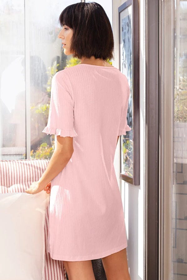 Women 100% Natural Cotton Full Slips Under Dress Cami Chemise Nighty Sleep  Dress 