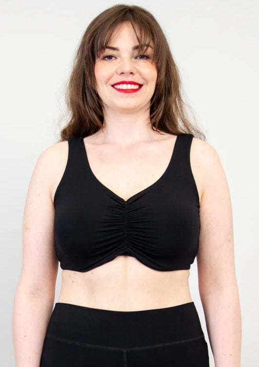 Blue Sky Organic Bra Black / S Women's Bra (bamboo viscose)