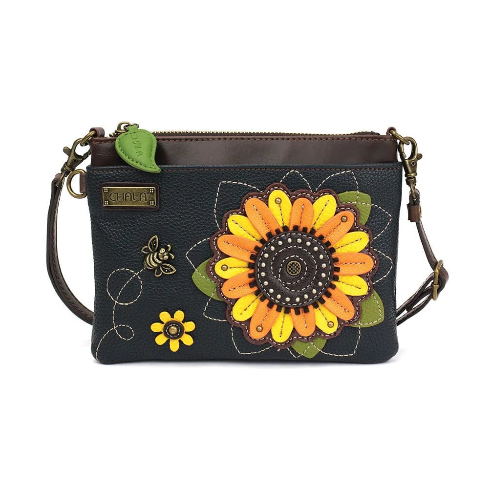 Chala Purse Hummingbird Vegan Leather Purse - Cross Body Horizontal