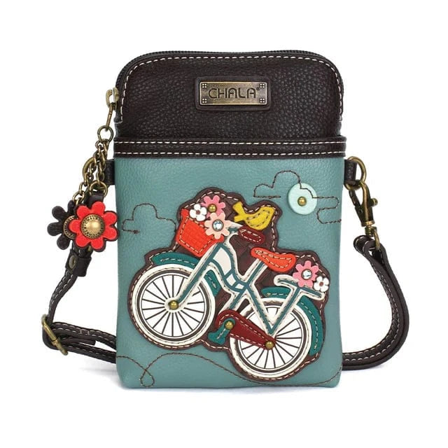 Chala Purse Vegan Leather Phone Purse - Cross Body Vertical