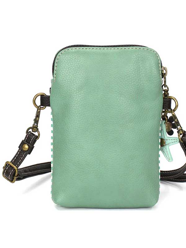 Vegan Cross Body Phone Purse (vertical) - Animals - Natural Clothing Company