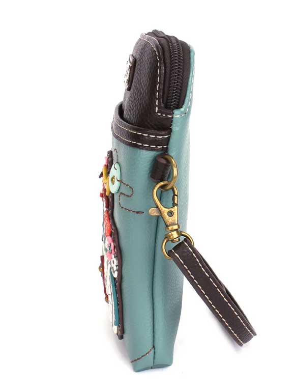 Vegan Cross Body Phone Purse (vertical) - Animals - Natural Clothing Company