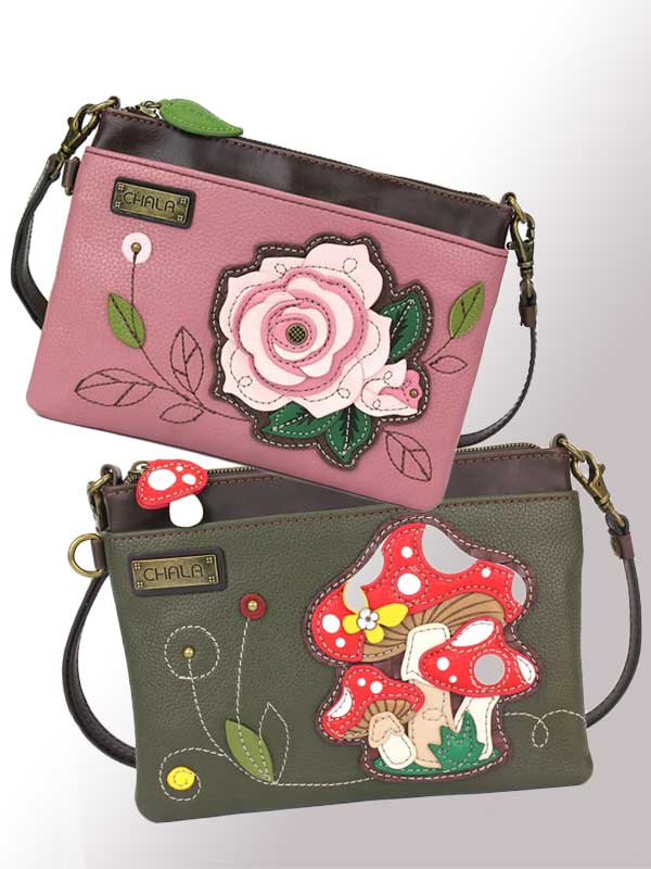 Vegan Leather Purse - Cross Body Horizontal - Natural Clothing Company