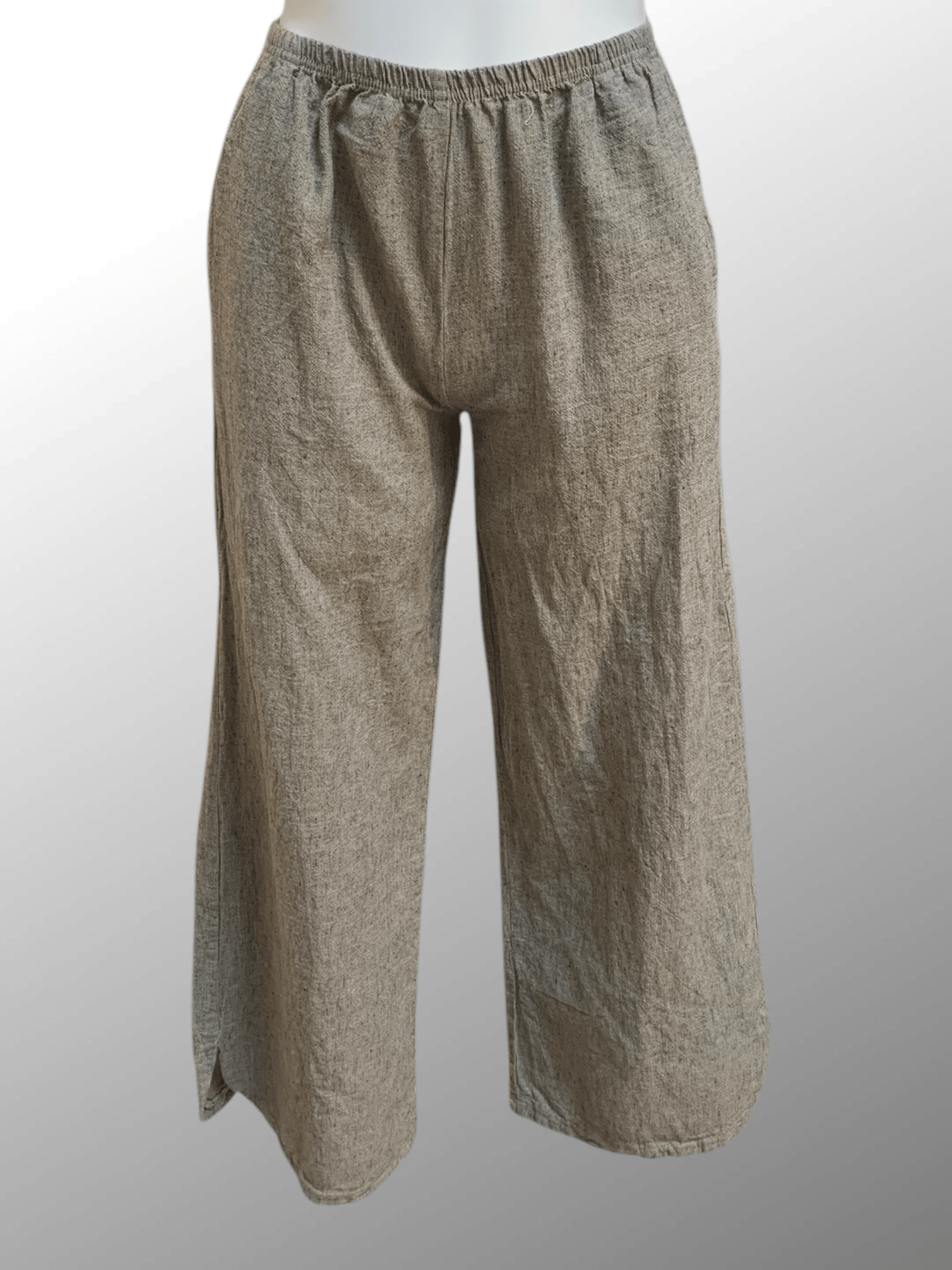 Cutloose 25 Women's Pants Cashew / XS Vented Linen Blend Crosshatch Pants